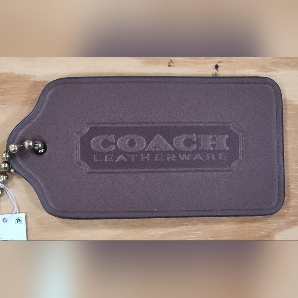 Coach XL Hangtag Bag Charm - Picture 4 of 6